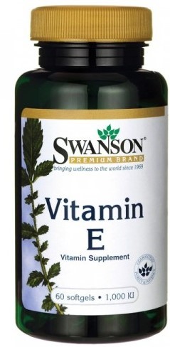 Swanson Vitamin E 1000 IU (450 Mg), 60 капс.